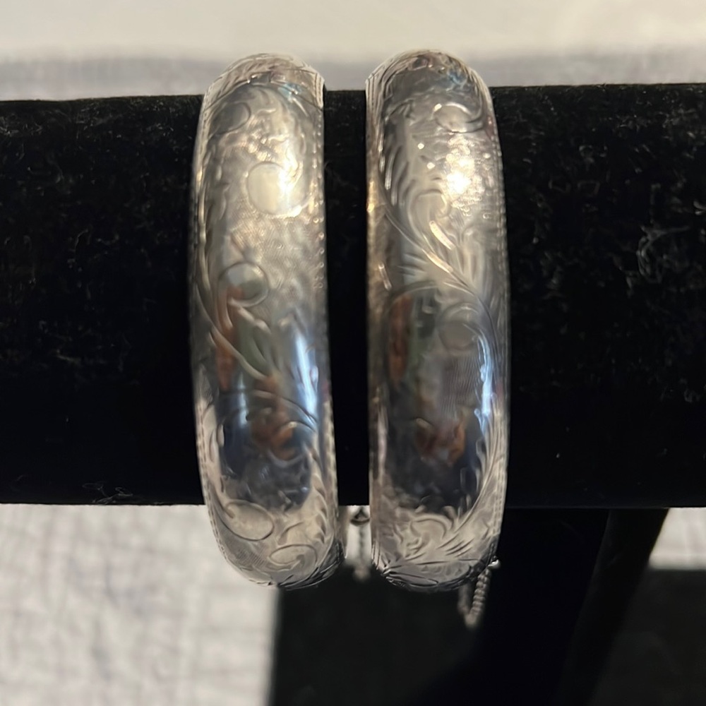 Sterling Sliver Bangles